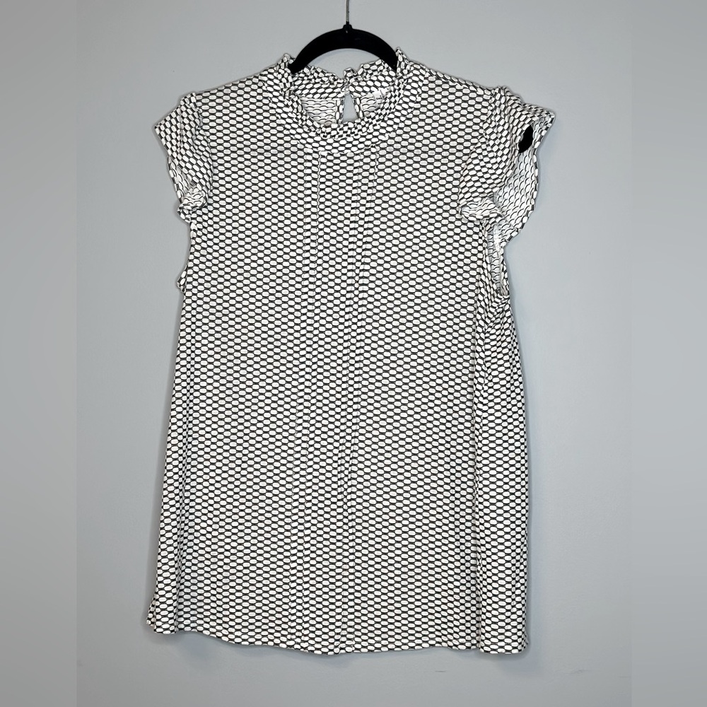 Patterend dress top